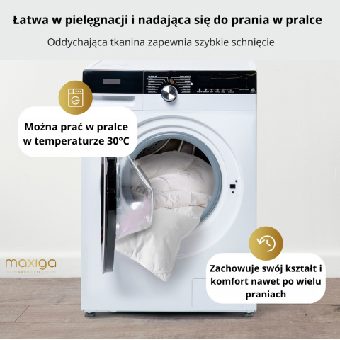 Kołdra Puchowa 140x200 ECRU 100% Gęsi Puch Całoroczna 100% Antyalergiczna