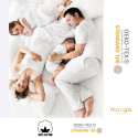 Kołdra Puchowa 200x200 100% Gęsi Puch Zimowa 3KG 100% Antyalergiczna